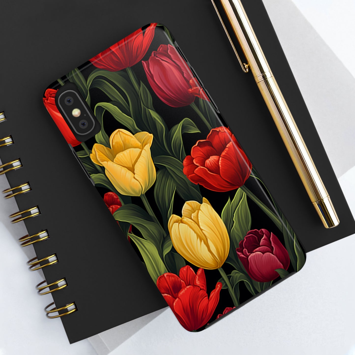 Tulip Floral Aesthetic iPhone Case | Embrace the Beauty of Nature in Full Bloom