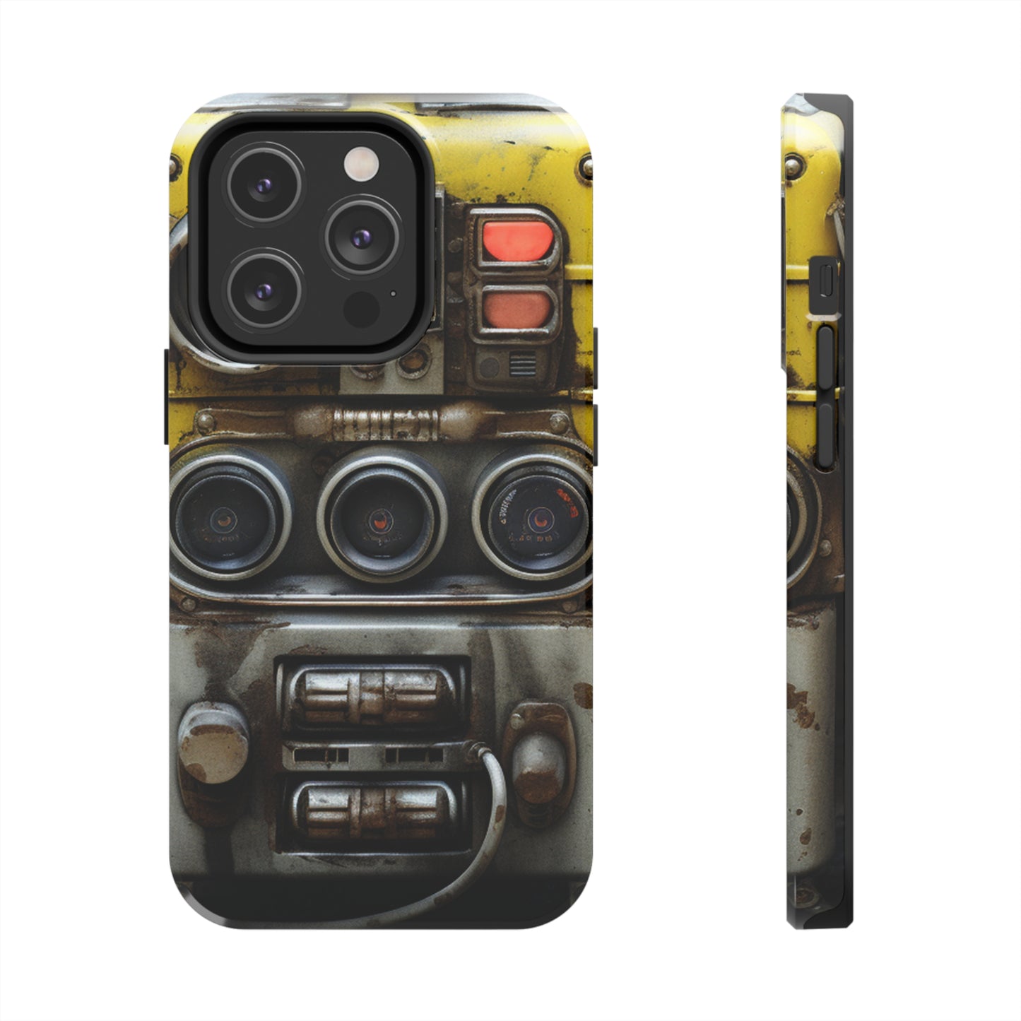 Cyberpunk Fallout Communicator iPhone Case