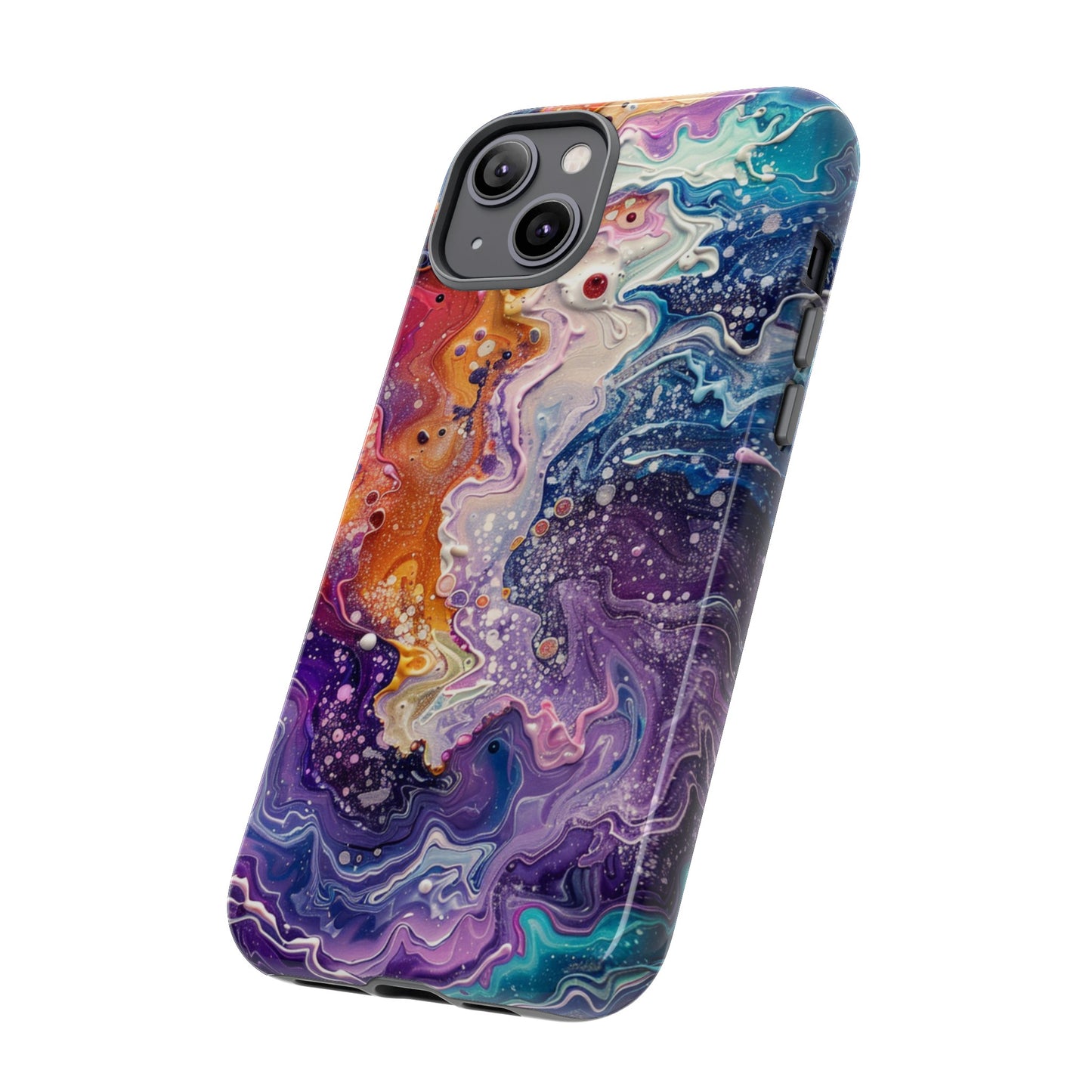 Trippy Psychedelic Color Waves Phone Case