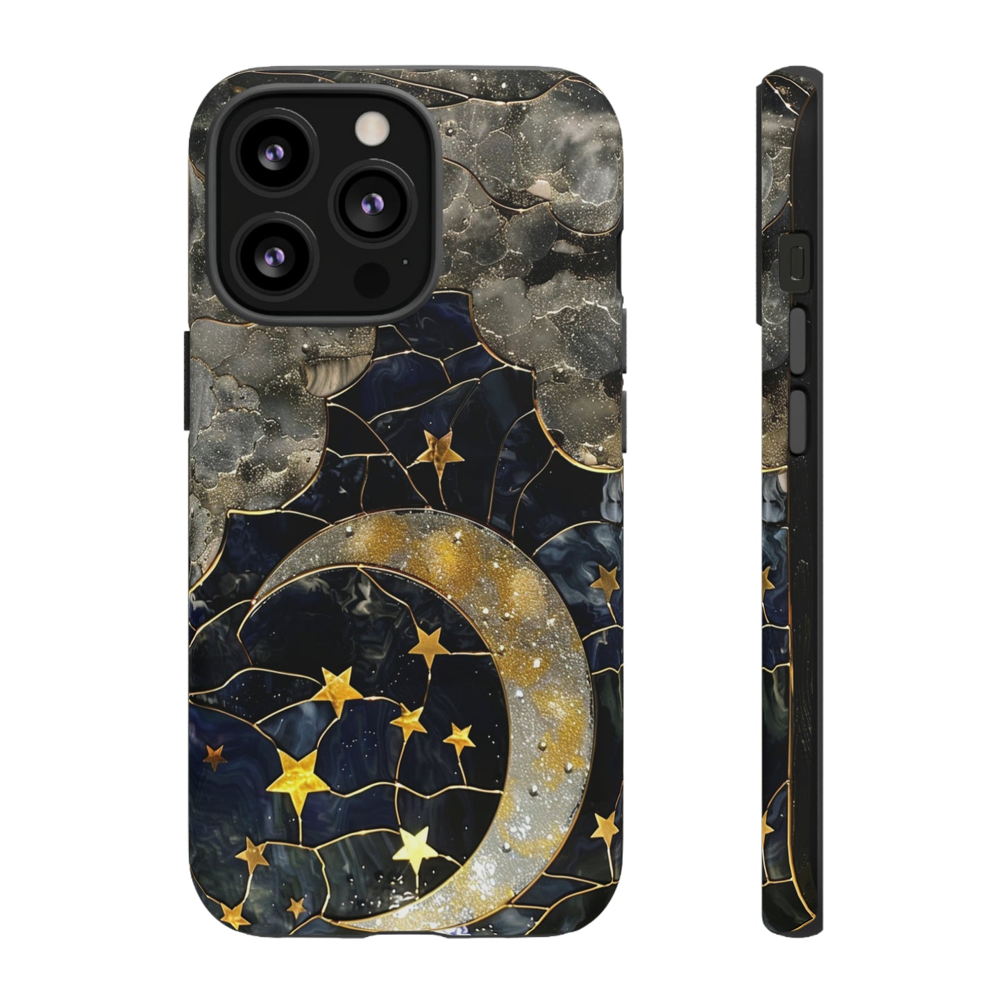 Celestial Season Stars and Moon Phone Case