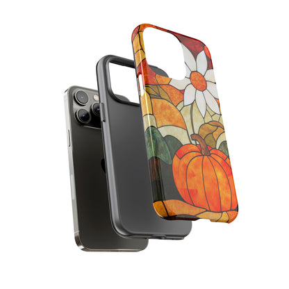 Stained glass autumn phone cover for Samsung Galaxy S24