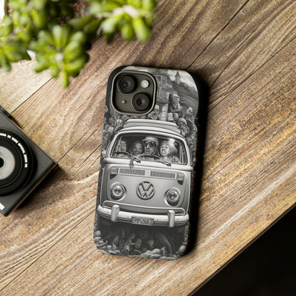 Vintage VW Camper Van iPhone Case