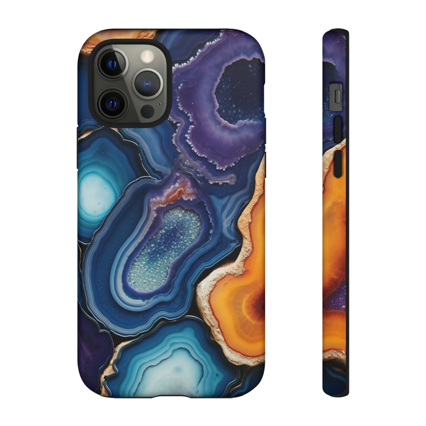 Agate Slice Geode Elegance: Natural Beauty Phone Case