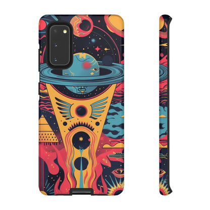 Cosmic Journey Space and Time Phone Case