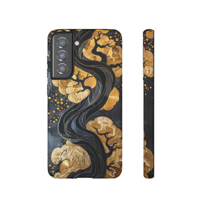 Gold and Silver Tree of Life Design Phone Case