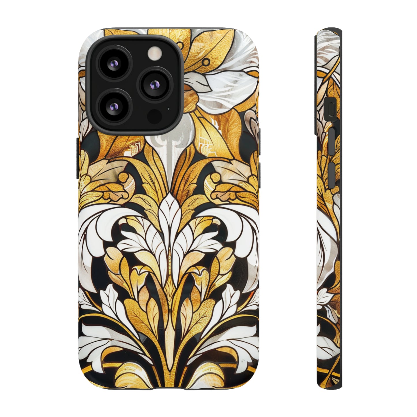 Art Deco Stained Glass floral Phone Case