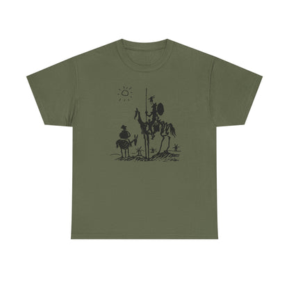 Don Quixote Classic Literature Graphic T-Shirt