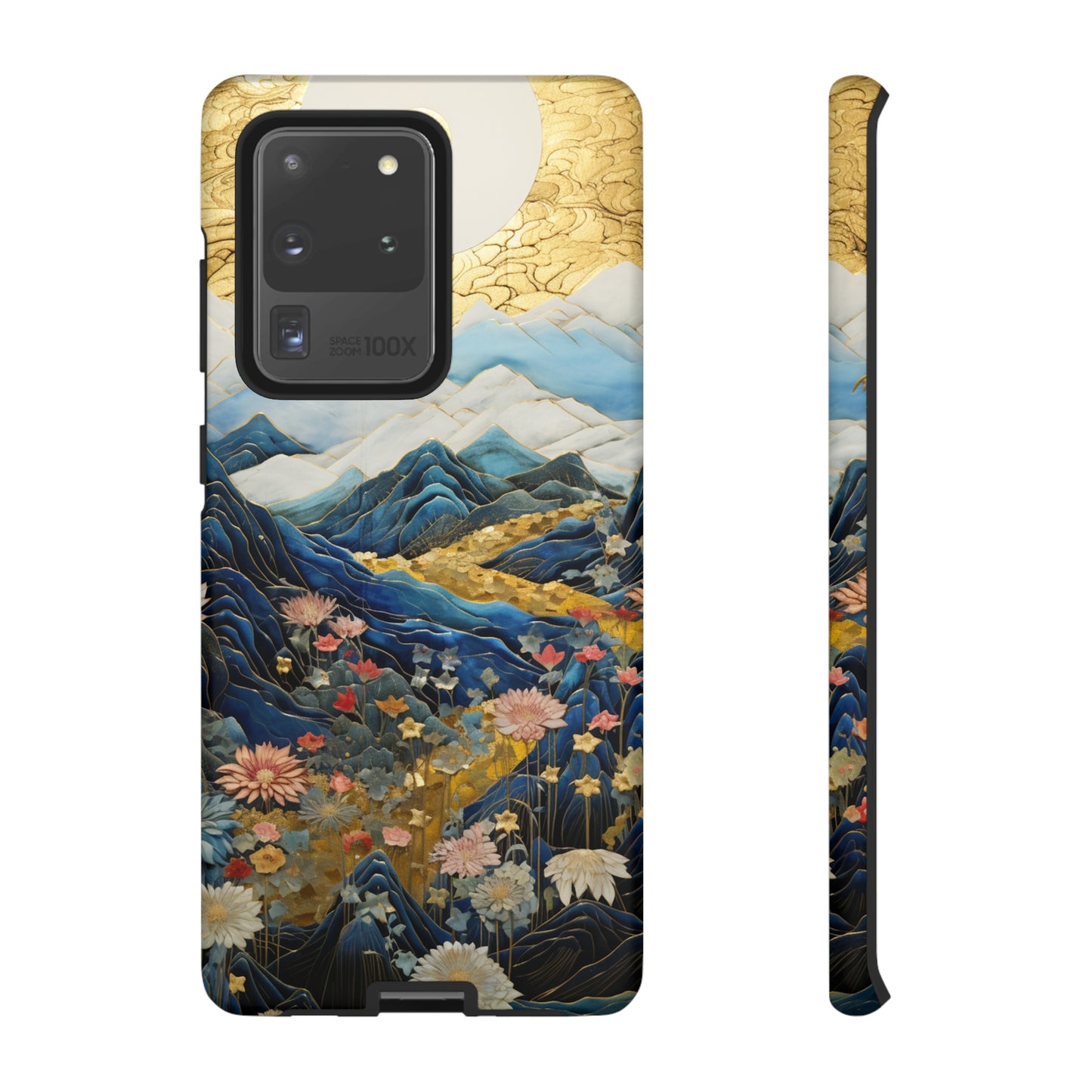 Chiyogami Floral Tough iPhone Case Japanese Boho