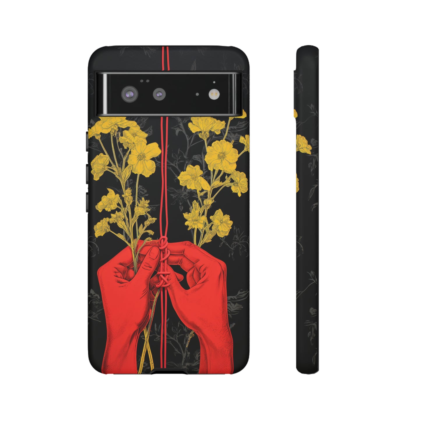 We Are All Connected Floral Phone Case