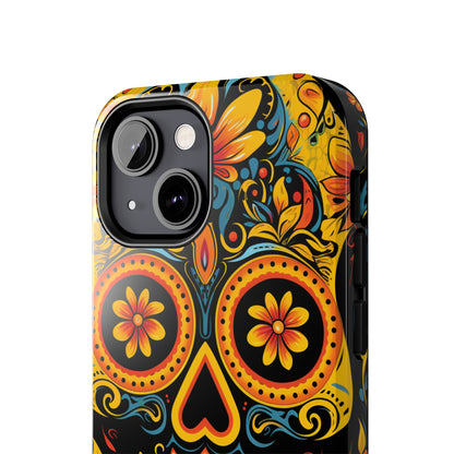 Sugar Skull iPhone Case | Dia de los Muertos Design for Apple iPhone