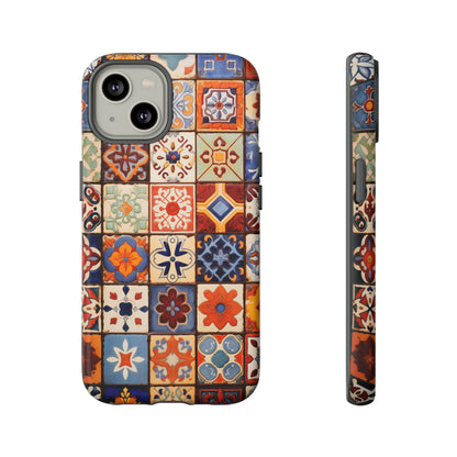 Mexican Tile Phone Case Fits all iPhone 15, Samsung and Pixel