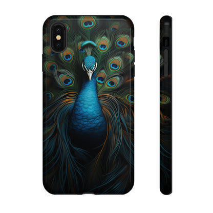 Peacock Feathers iPhone Case - A Timeless Symbol of Elegance for Google Pixel, iPhone, and Samsung Cases