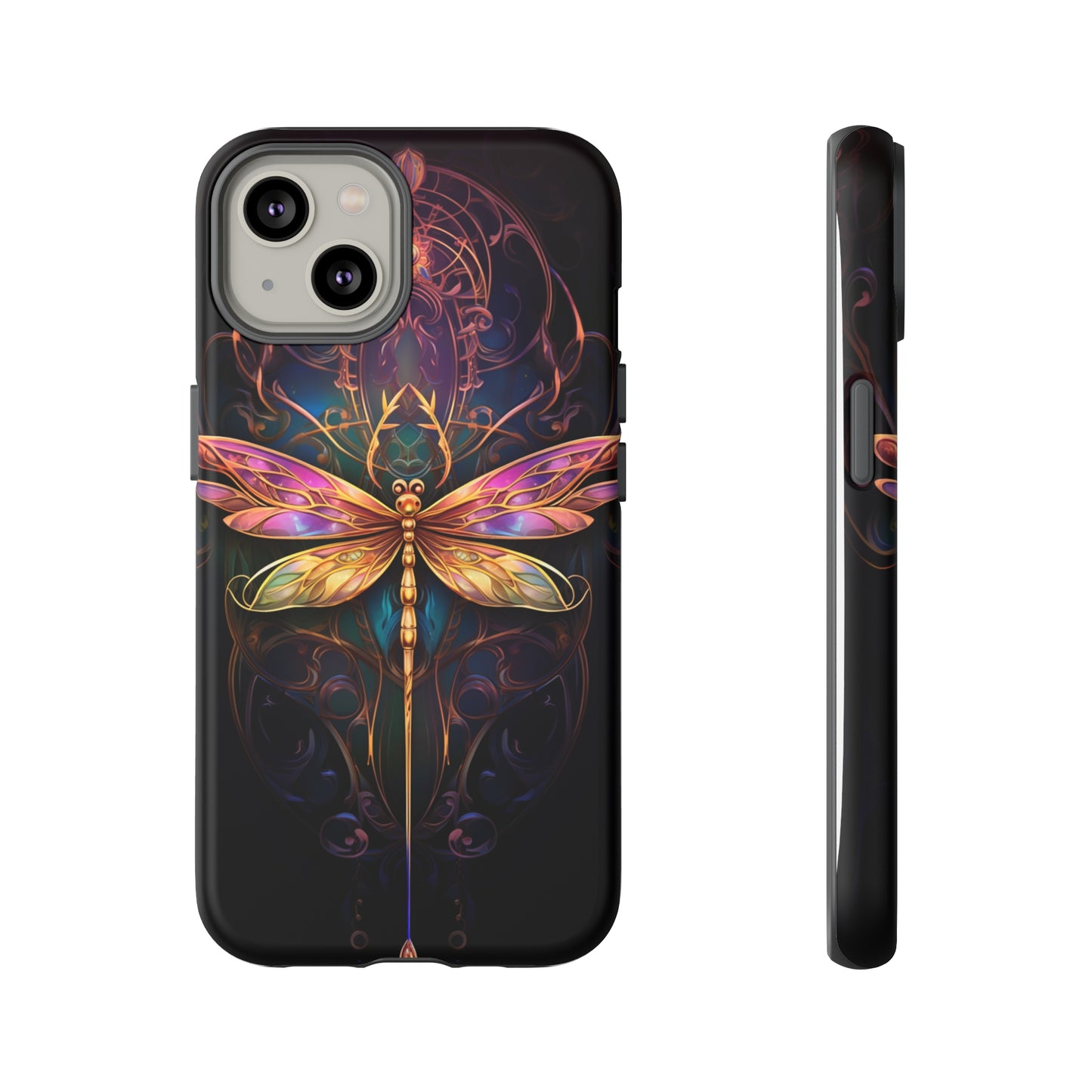 Art Nouveau Dragonfly - A Timeless Symbol of Elegance for Google Pixel, iPhone, and Samsung Cases