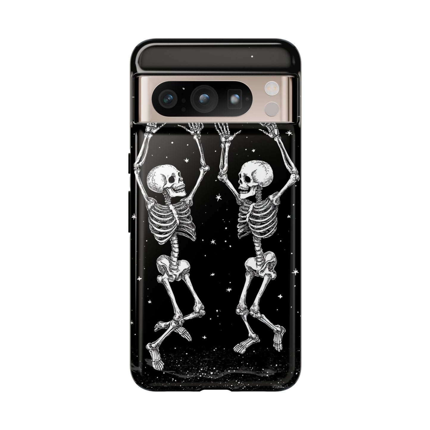 Halloween Dancing Skeletons iPhone Case