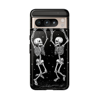 Halloween Dancing Skeletons iPhone Case