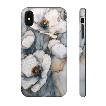 Flowers and Gold Phone Case