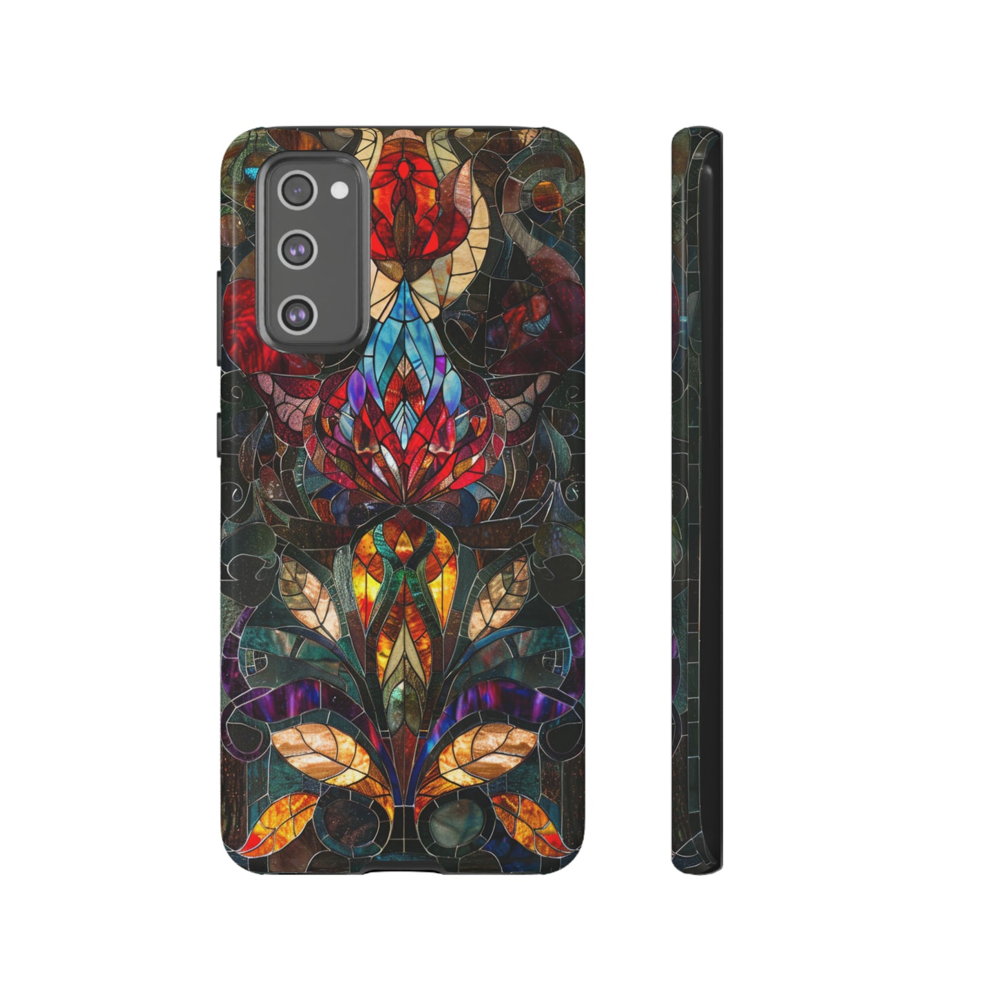 Art Deco Stained Glass floral Phone Case