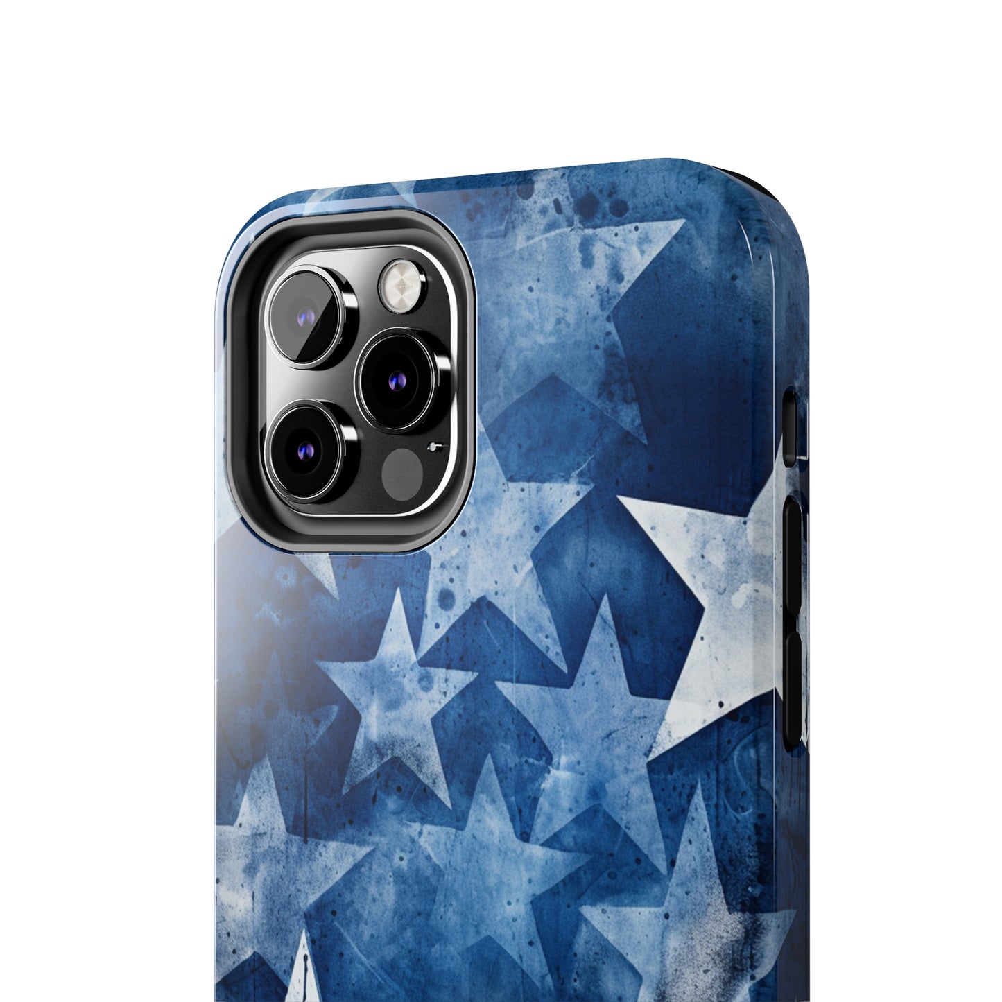 Starry Nights: Denim Dreams | Celestial Star-Patterned iPhone Case