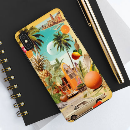 Summer Vibrations iPhone Tough Case | Embrace the Energetic Spirit of Summer with Reliable Protection