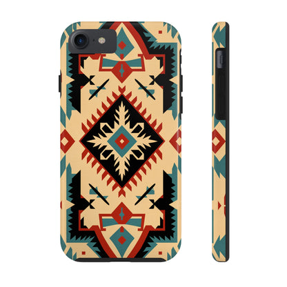 Native American Santa Fe Style Abstract iPhone Case