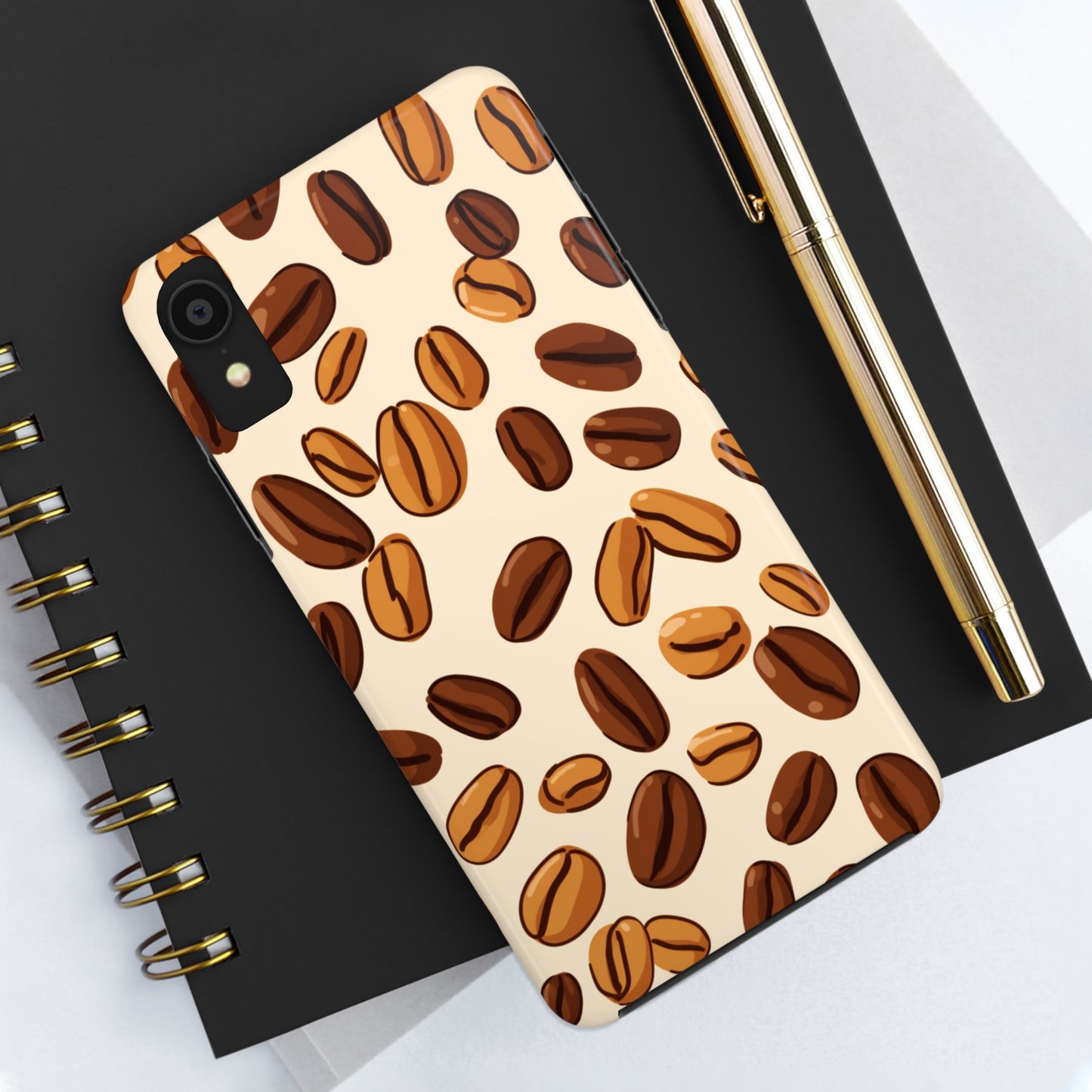 Awaken the Senses: Fresh Coffee Bean Design | Aromatic iPhone Case