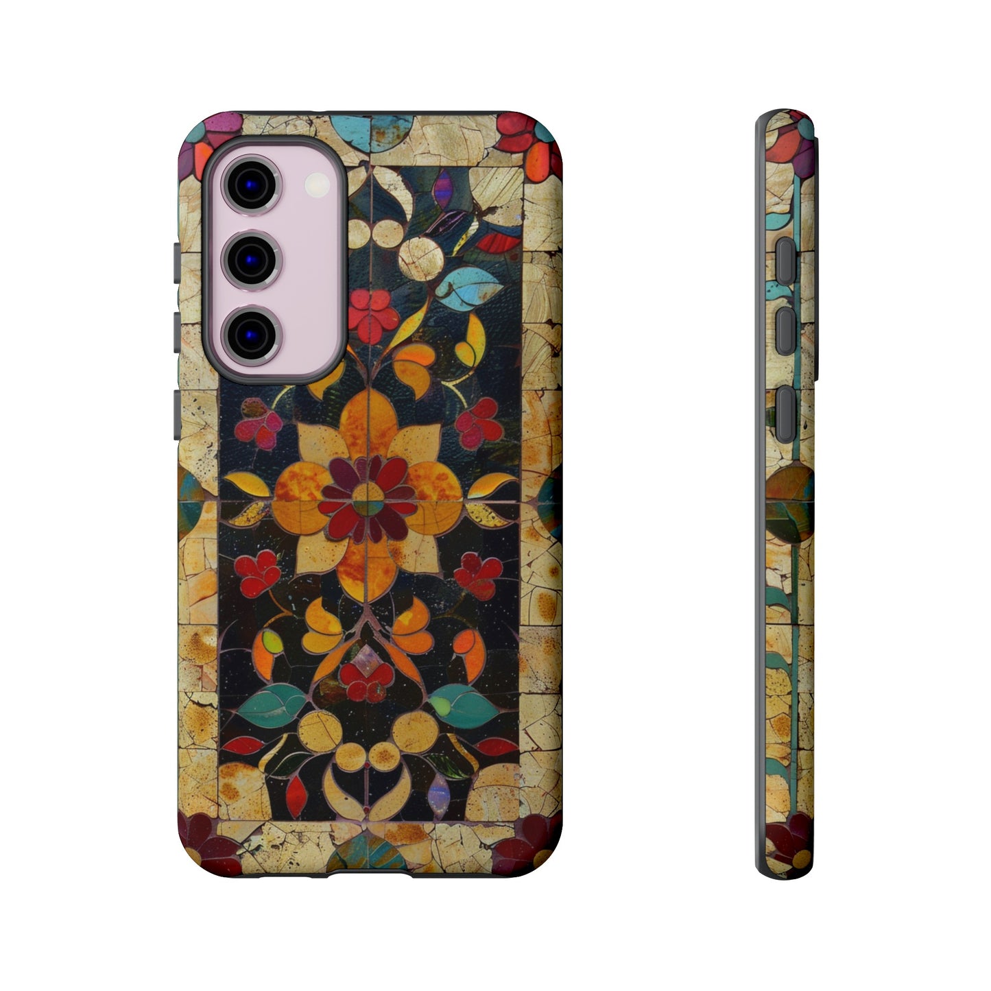 Azulejo Porcelain Vintage Tile Mediterranean Design Phone Case