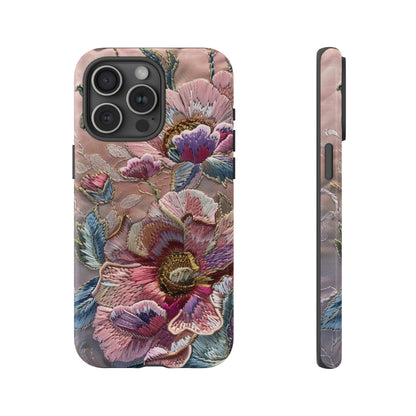 Coquette Embroidery Aesthetic Floral iPhone 14 Case