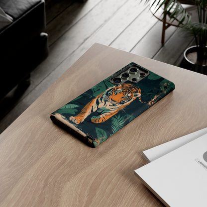 Retro Jungle Tiger Phone Case