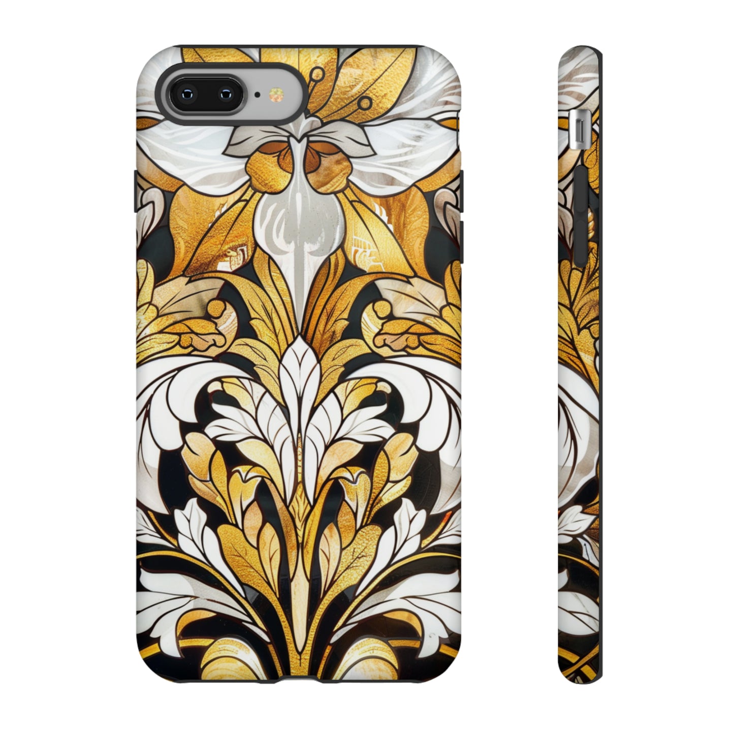 Art Deco Stained Glass floral Phone Case