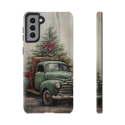 Christmas Pickup Truck Phone Case for iPhone