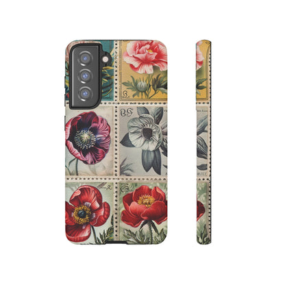 Vintage Floral Stamps Phone Case