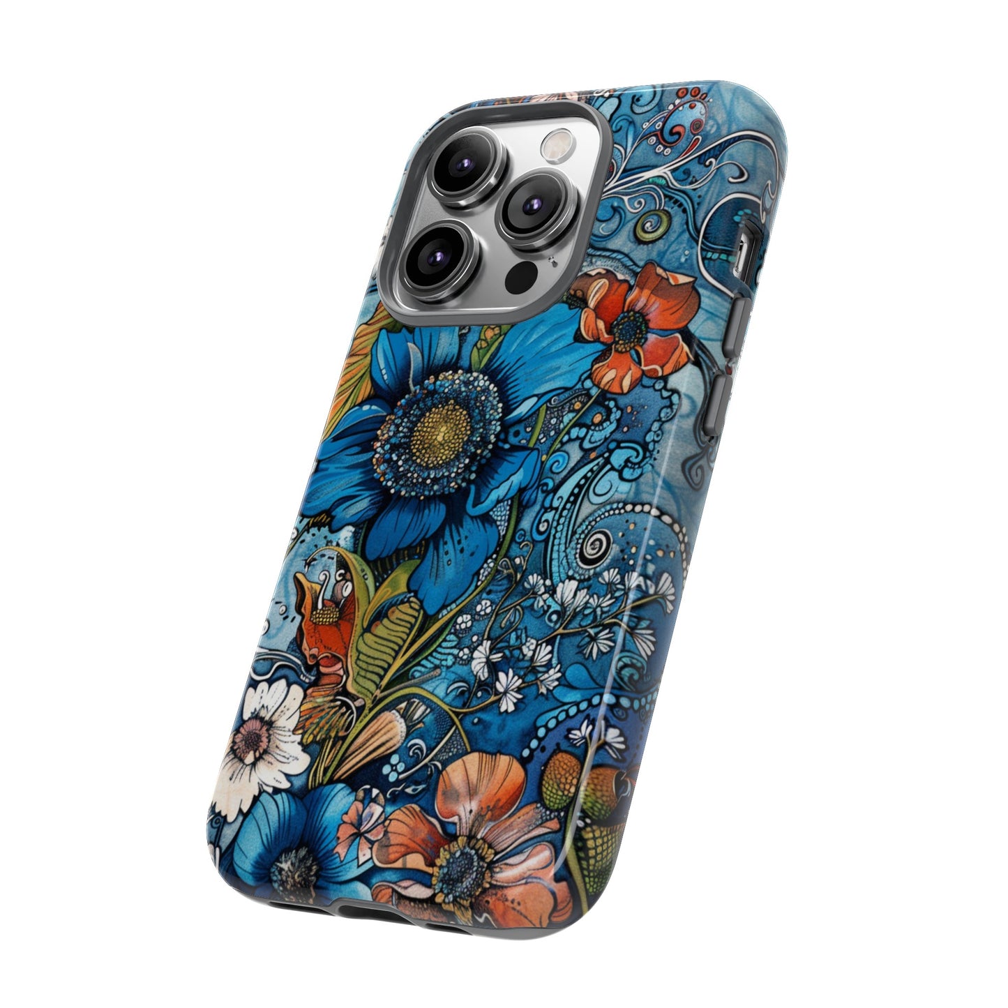 Floral Paisley Explosion Phone Case