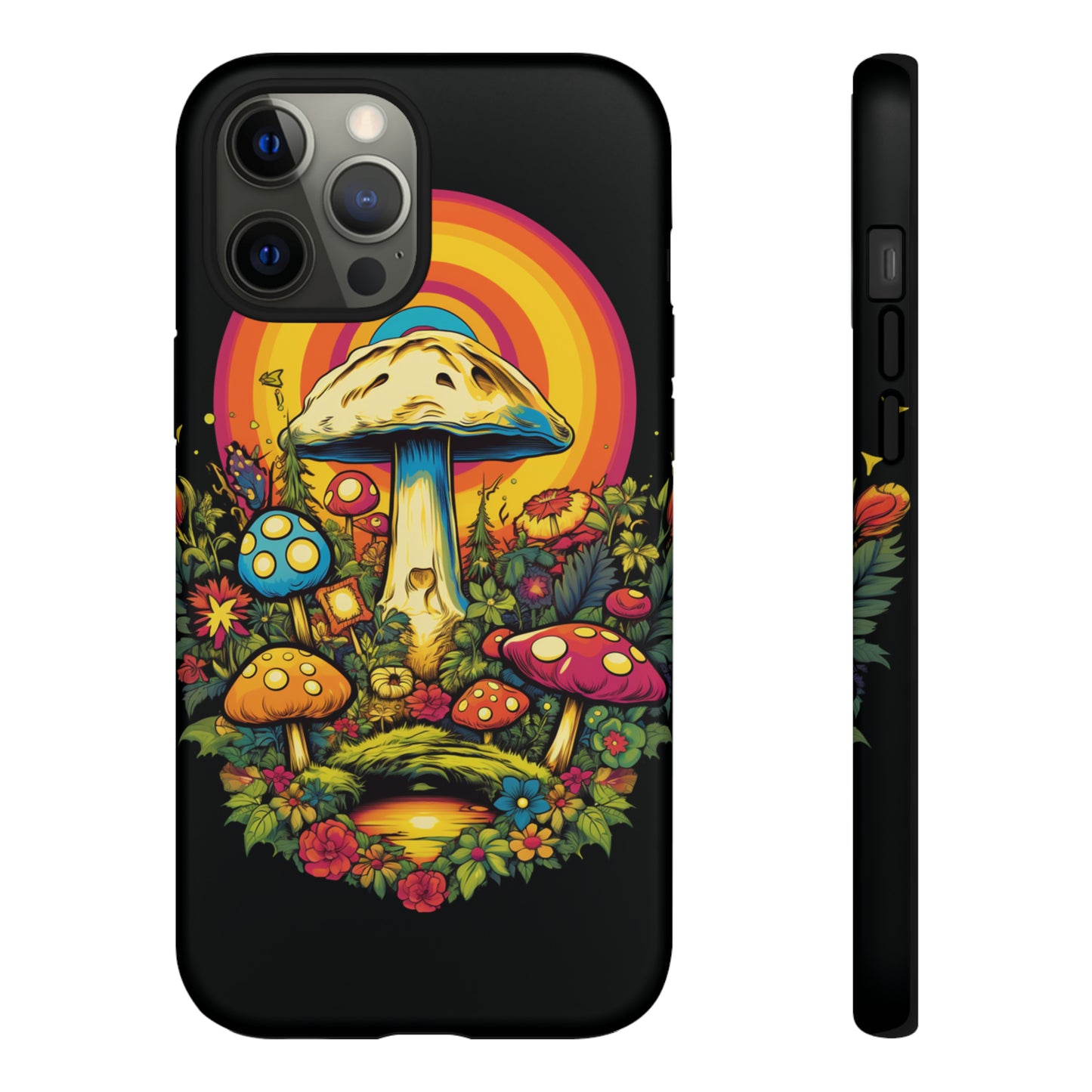 Psychedelic Art Mushroom Phone Case