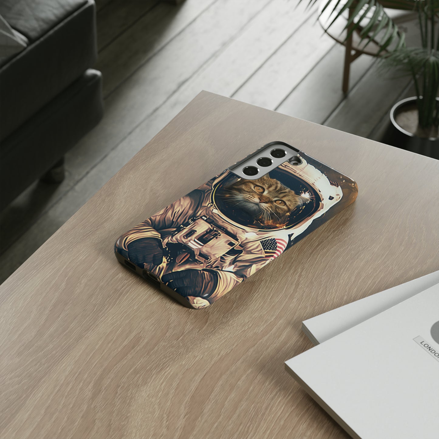 Astro Cat Astronaut Phone Case