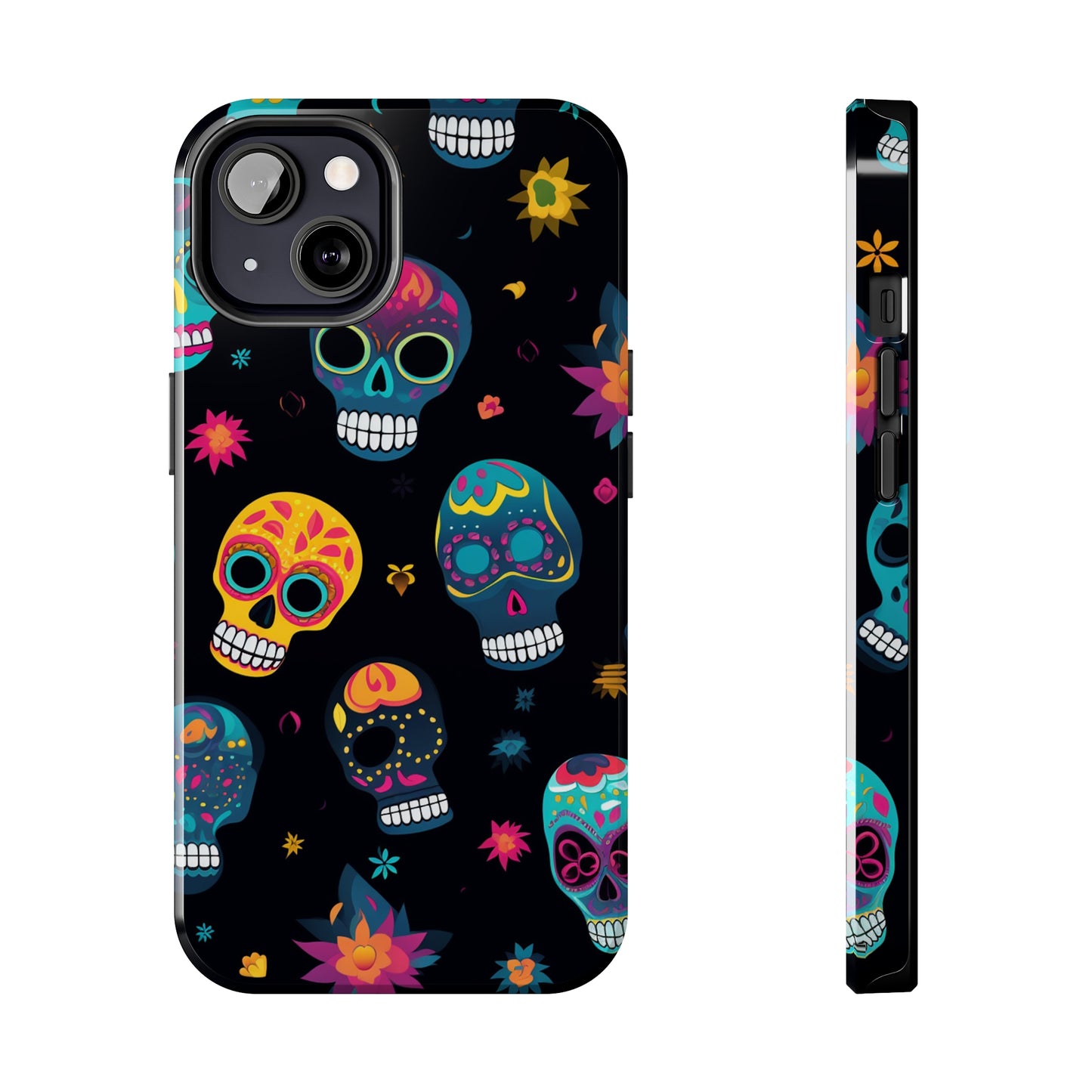 Sugar Skull iPhone Case | Day of the Dead Elegance for Apple iPhone Models