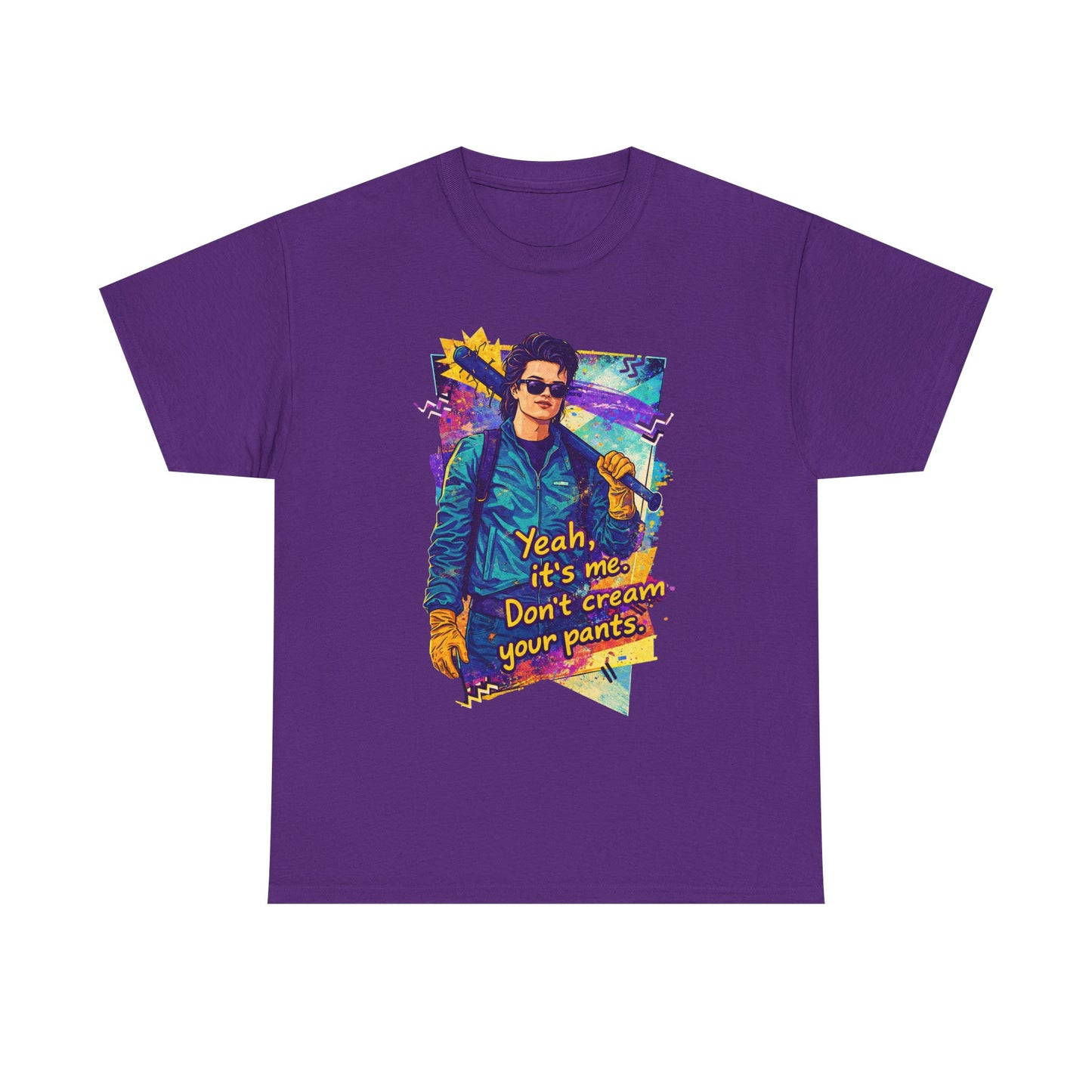 Retro 80s Nerd Humor T Shirt Vintage TV Style It's Me Dont Cream Your Pants