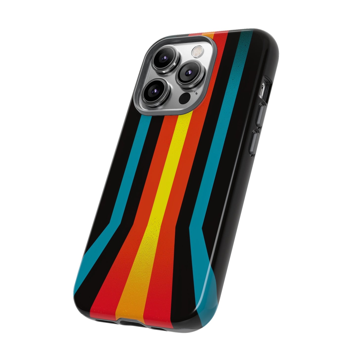 Retro Lines 1980s Flashback Phone Case