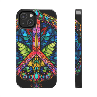 Peace Stained Glass iPhone Case