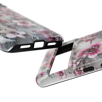 Coquette Aesthetic Floral Art iPhone 12 Case