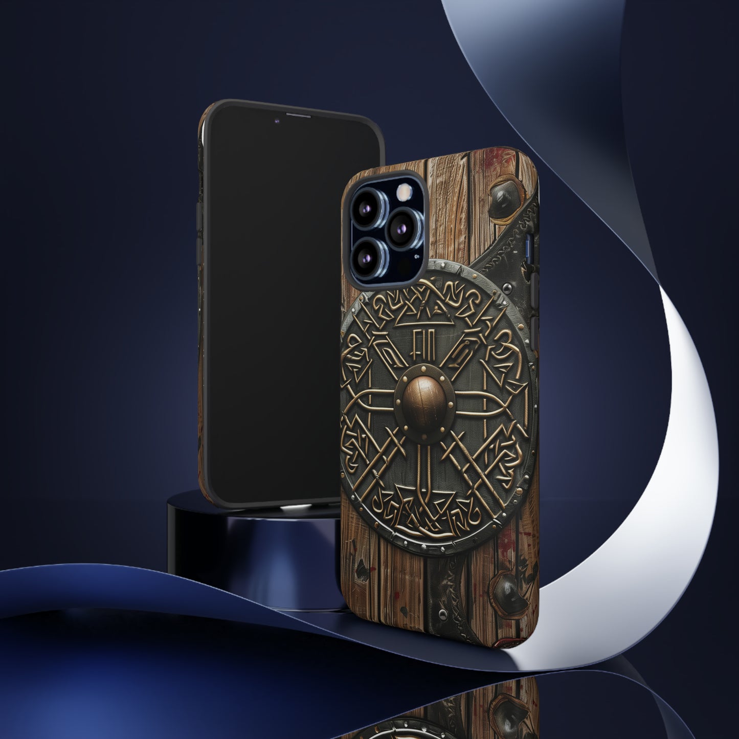 Viking Battle Shield Phone Case