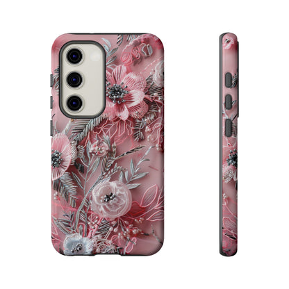 Coquette Aesthetic Floral Art Phone Case