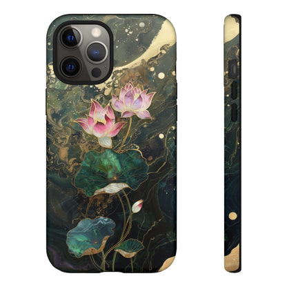 Lotus Floral Zen Art Phone Case