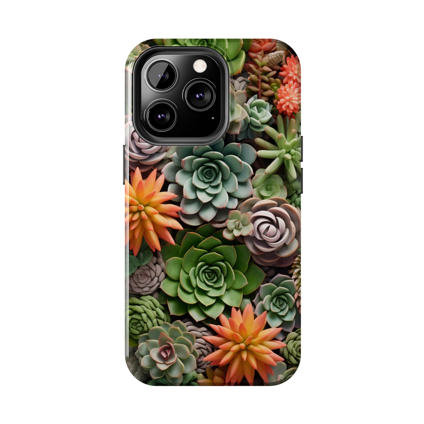 Succulent Desert Cactus Floral iPhone Case | Embrace the Beauty of Arid Elegance