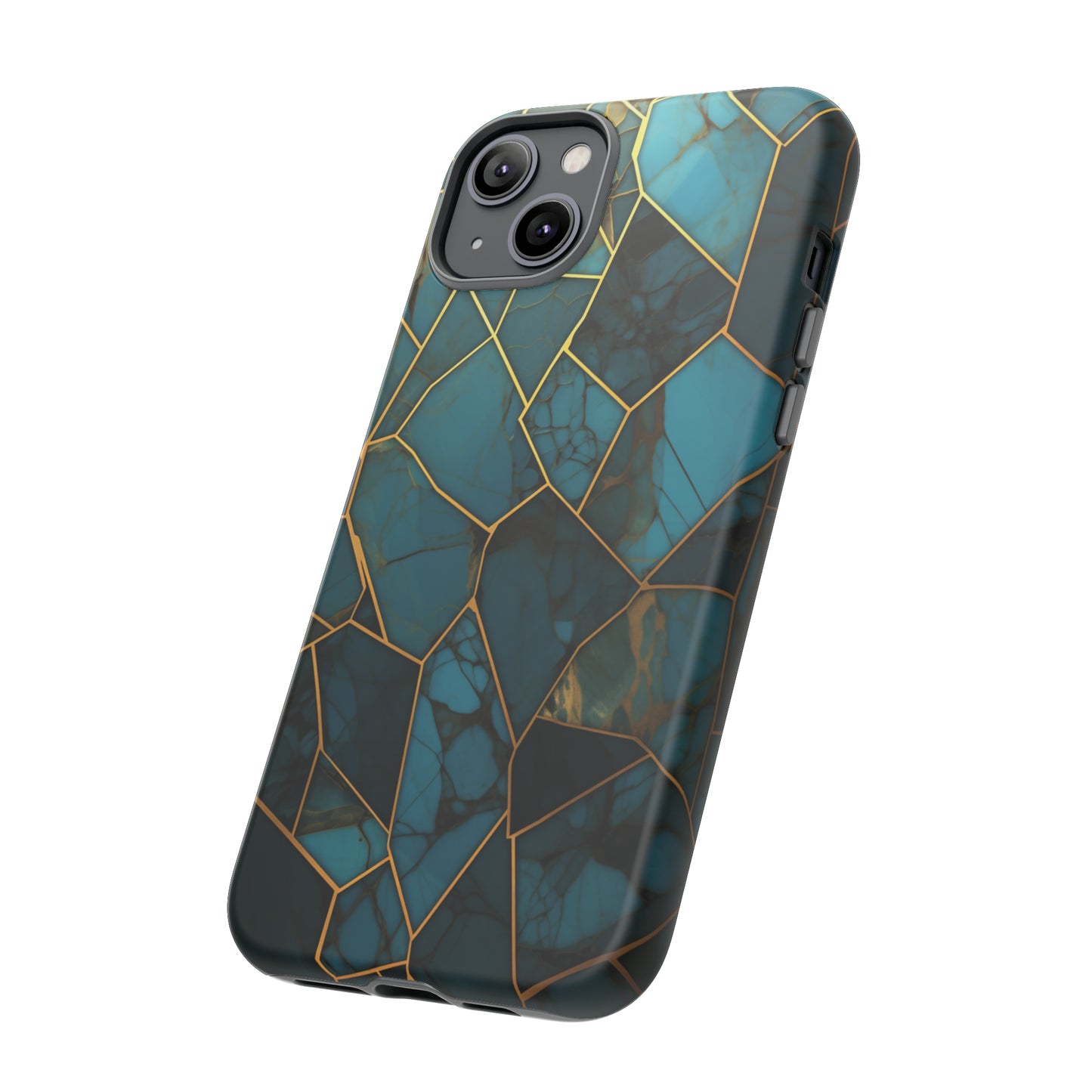 Abstract Mosaic Phone Case for iPhone 15, 14, Pro Max, 13, 12 & Samsung Galaxy S23, S22, S21, Google Pixel 7