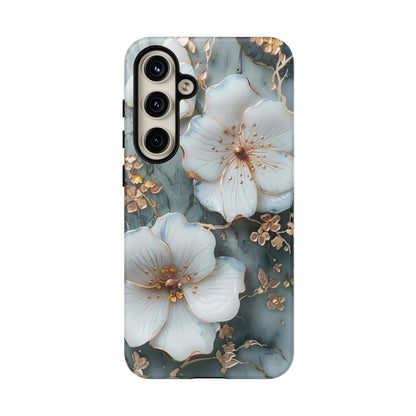 Elegant floral watercolor phone case for iPhone 15