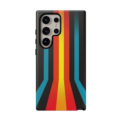 Retro Lines 1980s Flashback Phone Case