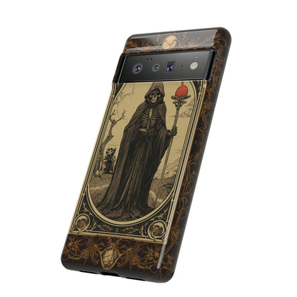 Death's Embrace: The Reaper Tarot Card