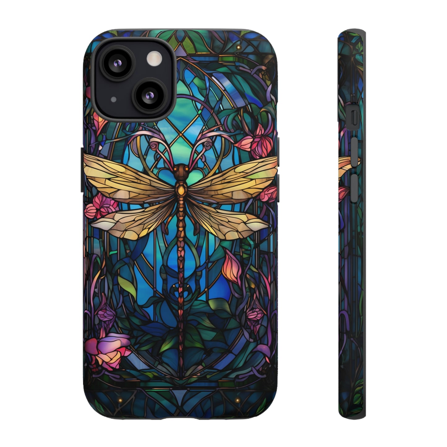 Art Nouveau Dragonfly - A Timeless Symbol of Elegance for Google Pixel, iPhone, and Samsung Cases