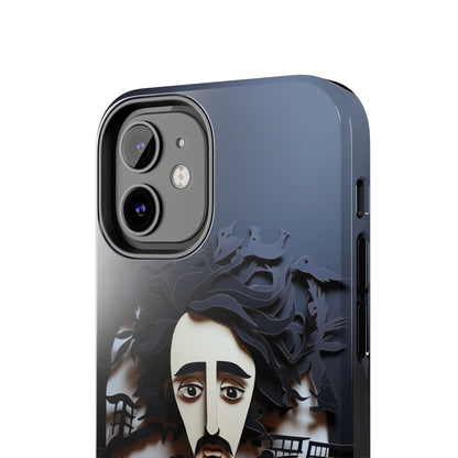 Edgar Allan Poe Gothic Halloween iPhone Case | Embrace the Dark Gothic Charm