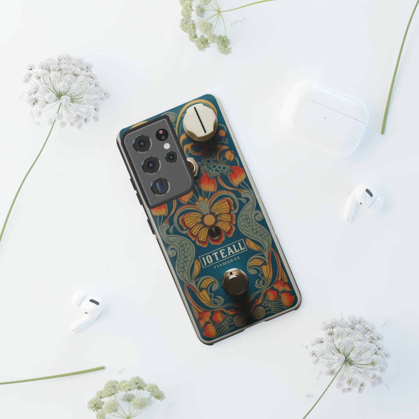 Rock 'n' Roll Guitar Pedal: Tough Phone Case | Iconic Music Style for iPhone, Samsung Galaxy, and Google Pixel